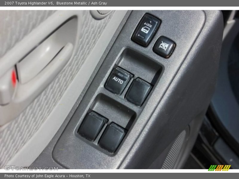 Bluestone Metallic / Ash Gray 2007 Toyota Highlander V6