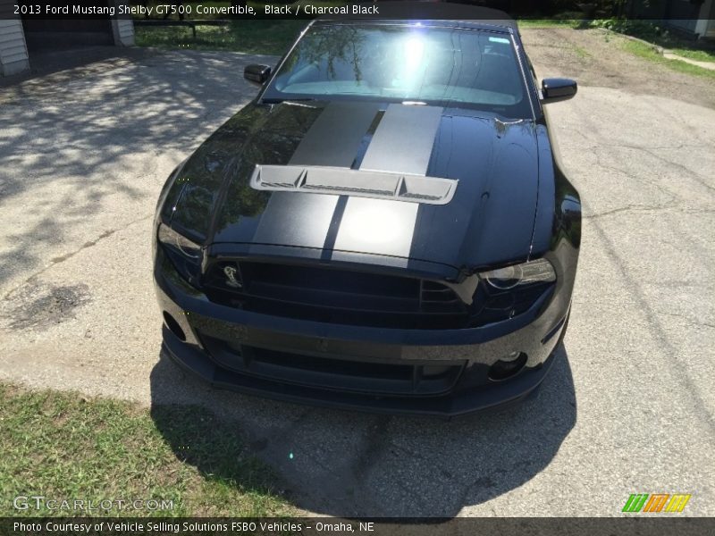 Black / Charcoal Black 2013 Ford Mustang Shelby GT500 Convertible