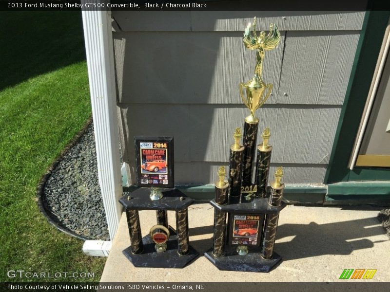 Black / Charcoal Black 2013 Ford Mustang Shelby GT500 Convertible