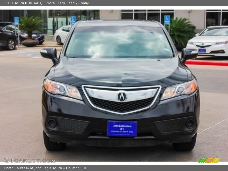 Crystal Black Pearl / Ebony 2013 Acura RDX AWD