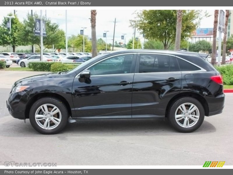 Crystal Black Pearl / Ebony 2013 Acura RDX AWD