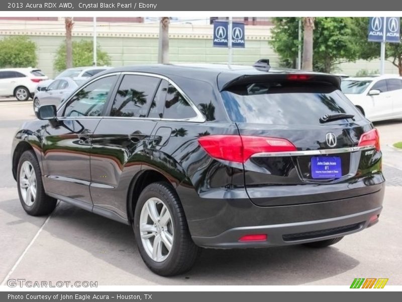 Crystal Black Pearl / Ebony 2013 Acura RDX AWD