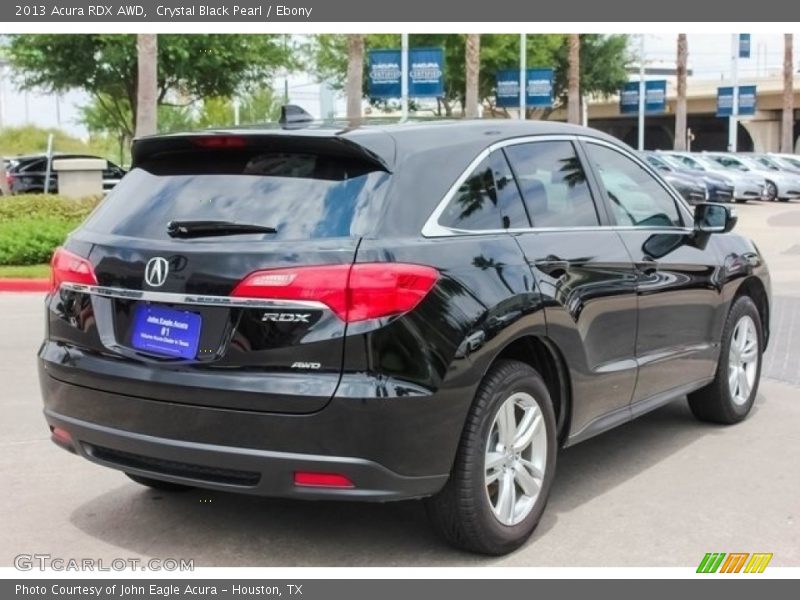 Crystal Black Pearl / Ebony 2013 Acura RDX AWD