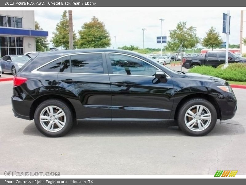 Crystal Black Pearl / Ebony 2013 Acura RDX AWD