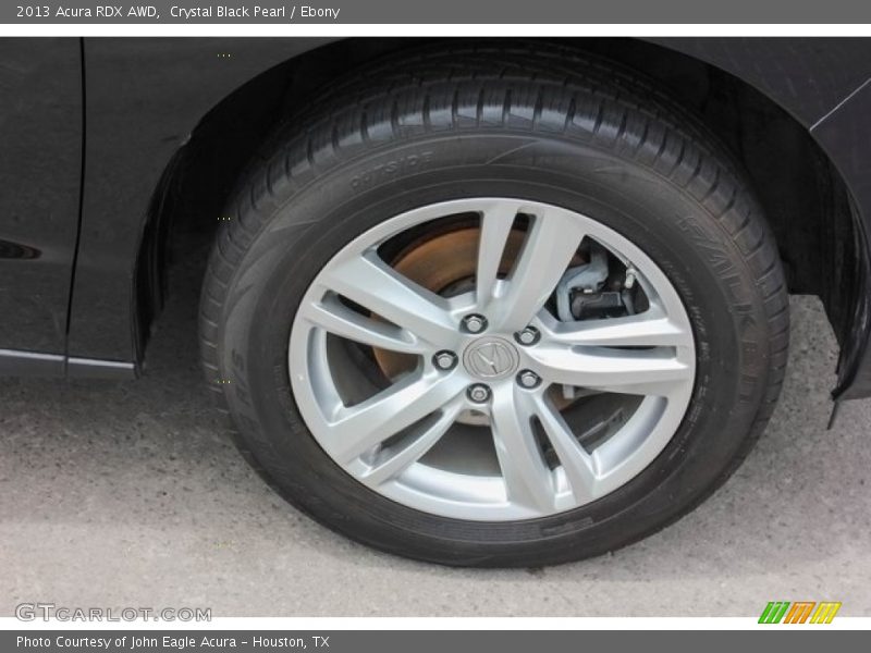 Crystal Black Pearl / Ebony 2013 Acura RDX AWD