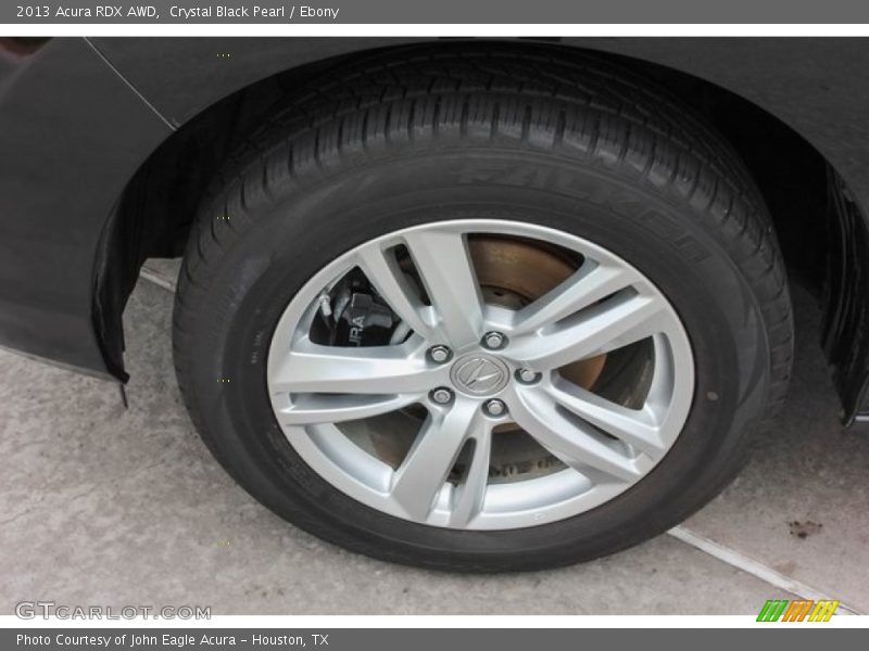 Crystal Black Pearl / Ebony 2013 Acura RDX AWD