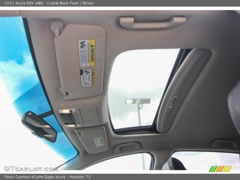 Crystal Black Pearl / Ebony 2013 Acura RDX AWD
