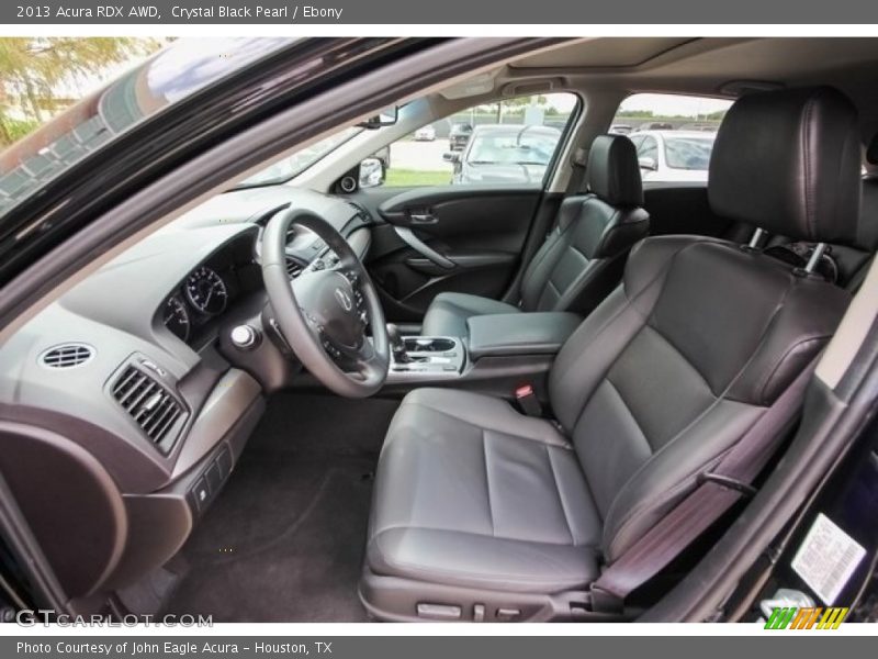 Crystal Black Pearl / Ebony 2013 Acura RDX AWD