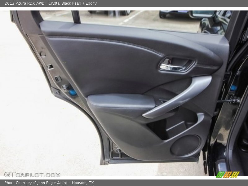 Crystal Black Pearl / Ebony 2013 Acura RDX AWD