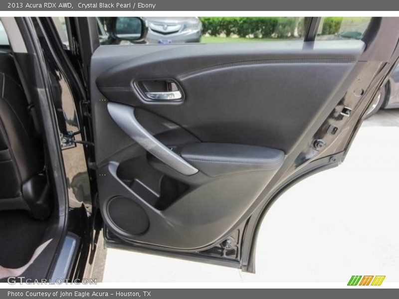 Crystal Black Pearl / Ebony 2013 Acura RDX AWD