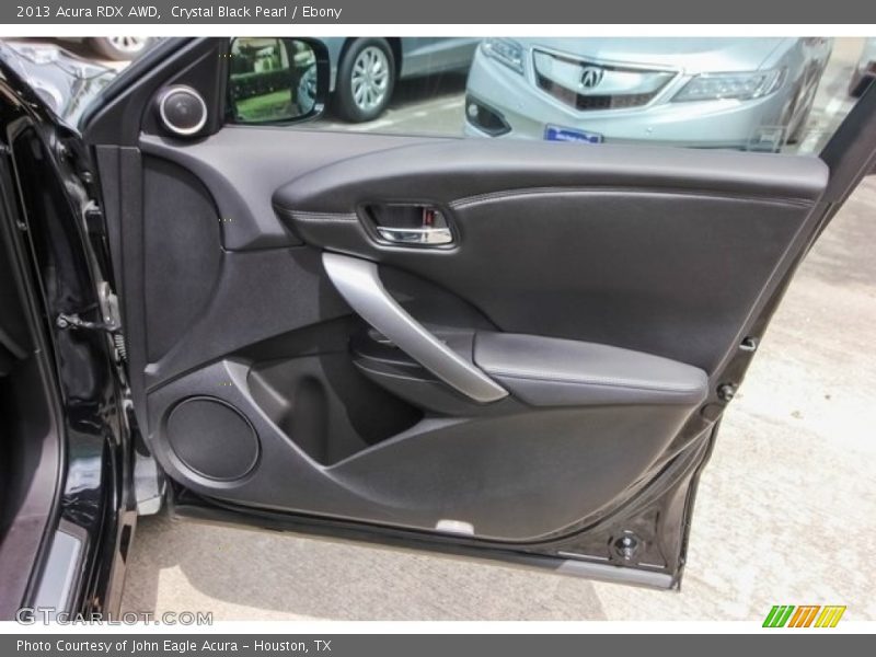 Crystal Black Pearl / Ebony 2013 Acura RDX AWD