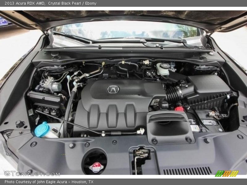 Crystal Black Pearl / Ebony 2013 Acura RDX AWD
