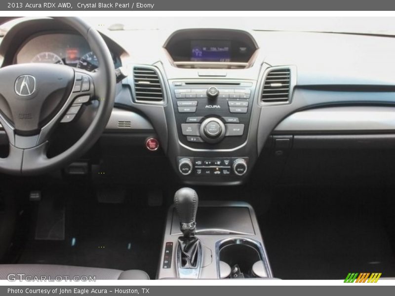 Crystal Black Pearl / Ebony 2013 Acura RDX AWD