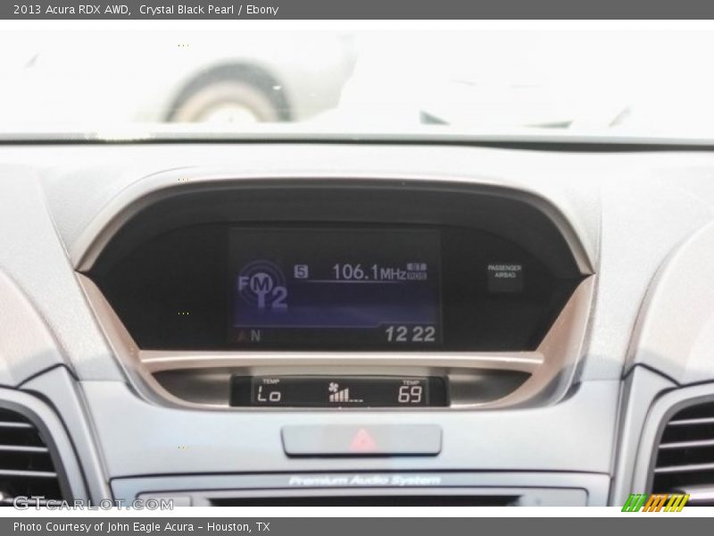 Crystal Black Pearl / Ebony 2013 Acura RDX AWD