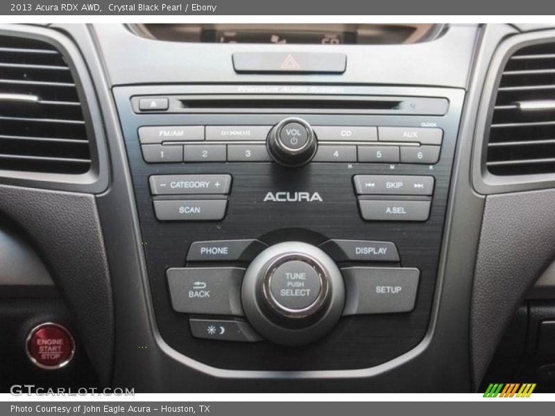 Crystal Black Pearl / Ebony 2013 Acura RDX AWD