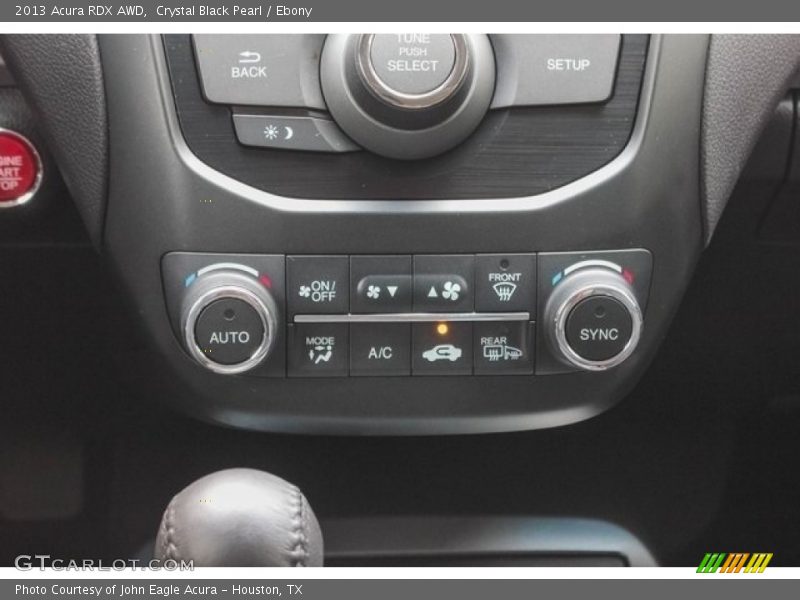Crystal Black Pearl / Ebony 2013 Acura RDX AWD