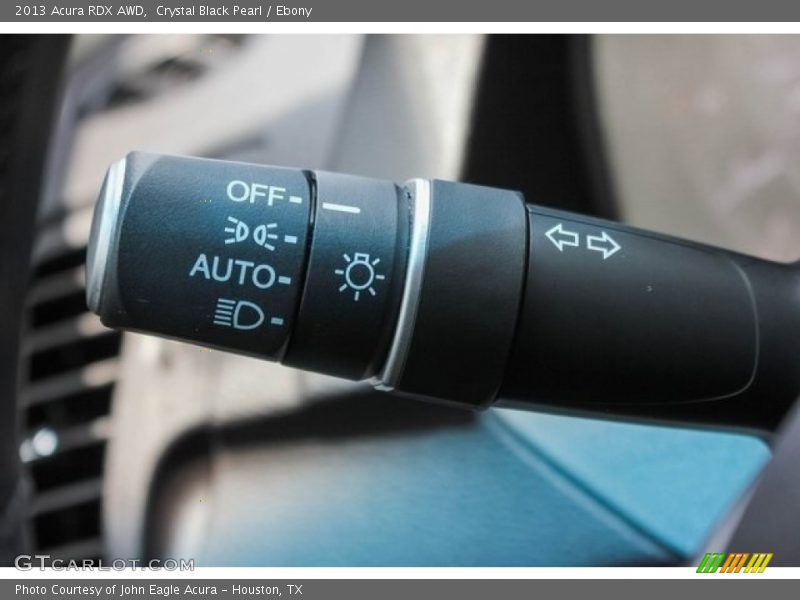 Crystal Black Pearl / Ebony 2013 Acura RDX AWD