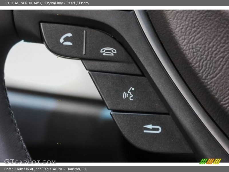 Crystal Black Pearl / Ebony 2013 Acura RDX AWD