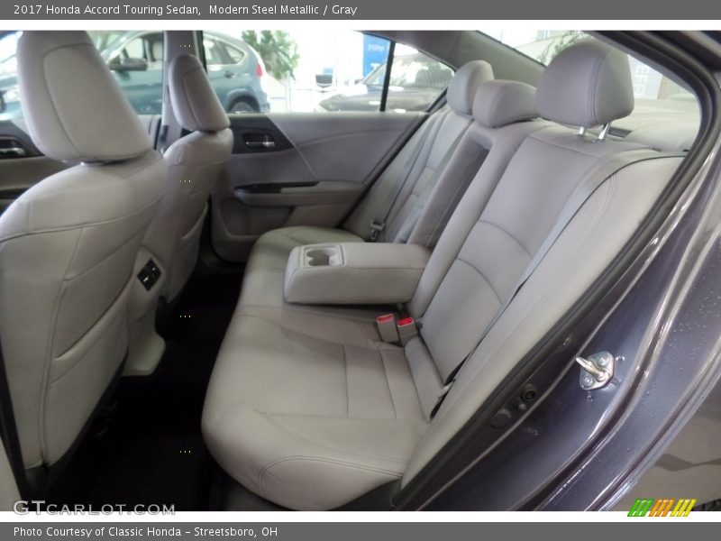 Modern Steel Metallic / Gray 2017 Honda Accord Touring Sedan