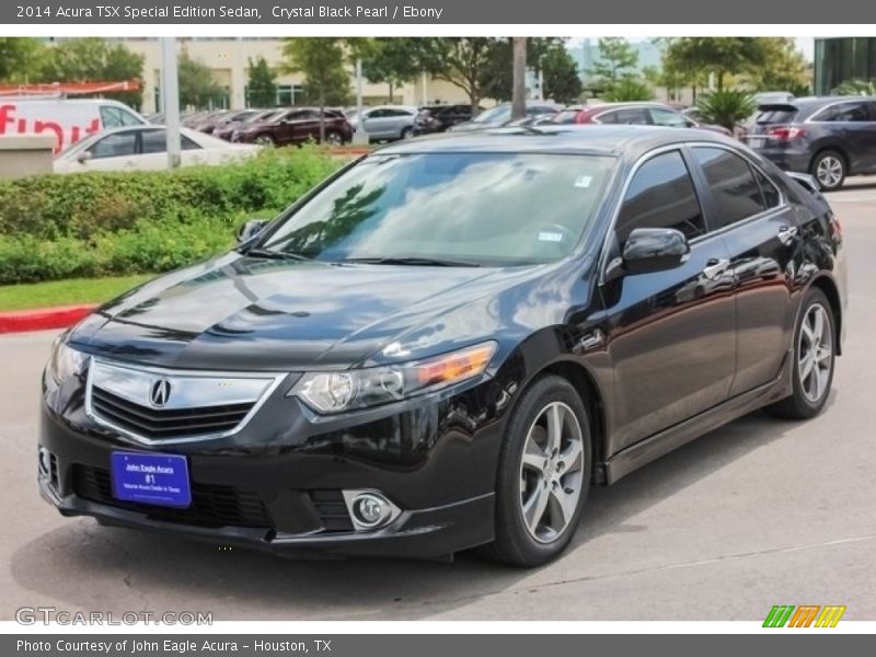 Crystal Black Pearl / Ebony 2014 Acura TSX Special Edition Sedan