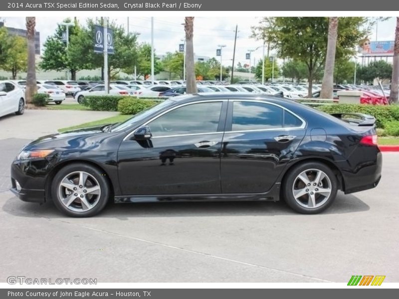 Crystal Black Pearl / Ebony 2014 Acura TSX Special Edition Sedan