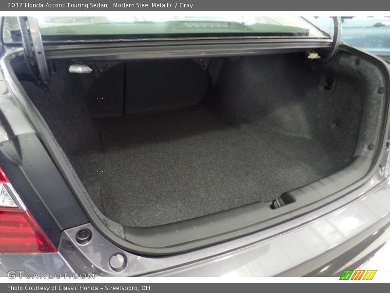 Modern Steel Metallic / Gray 2017 Honda Accord Touring Sedan