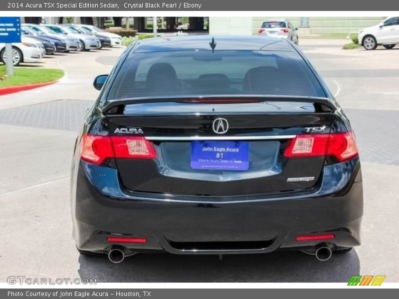 Crystal Black Pearl / Ebony 2014 Acura TSX Special Edition Sedan