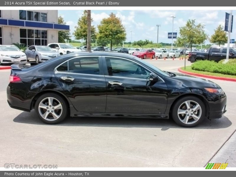 Crystal Black Pearl / Ebony 2014 Acura TSX Special Edition Sedan