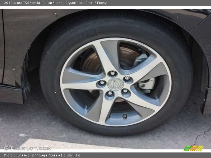 Crystal Black Pearl / Ebony 2014 Acura TSX Special Edition Sedan