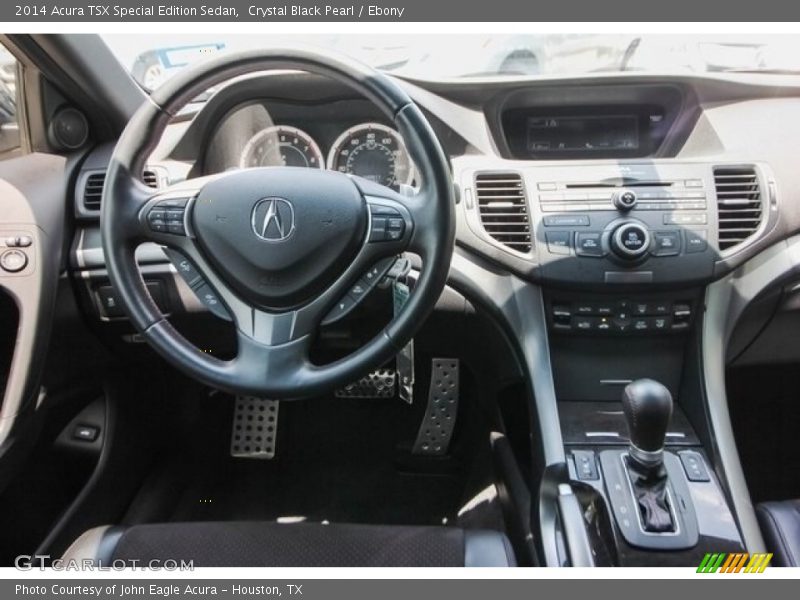 Crystal Black Pearl / Ebony 2014 Acura TSX Special Edition Sedan