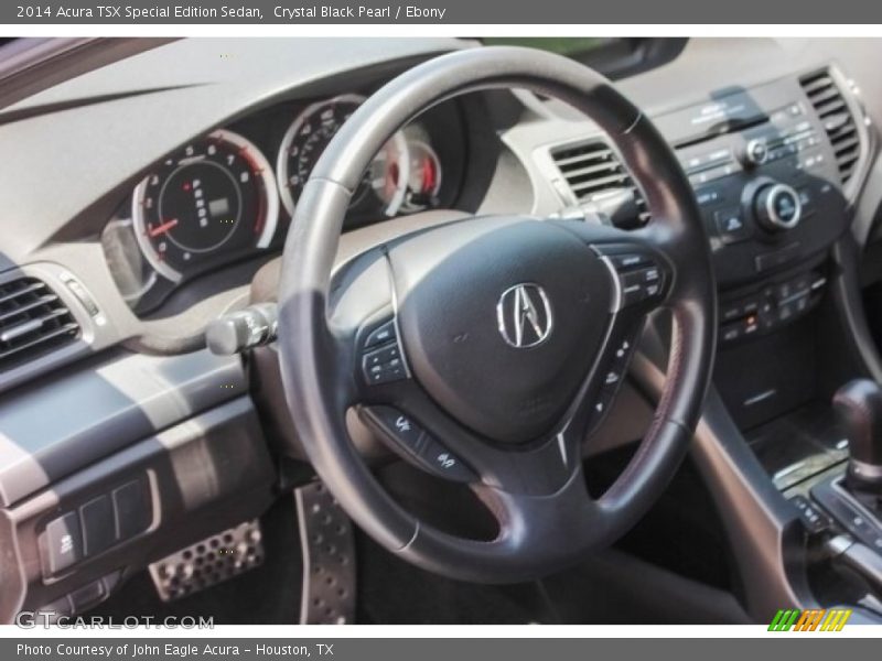Crystal Black Pearl / Ebony 2014 Acura TSX Special Edition Sedan