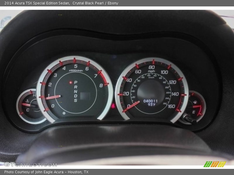 Crystal Black Pearl / Ebony 2014 Acura TSX Special Edition Sedan