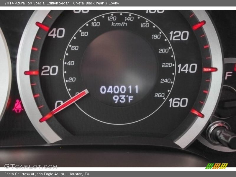 Crystal Black Pearl / Ebony 2014 Acura TSX Special Edition Sedan