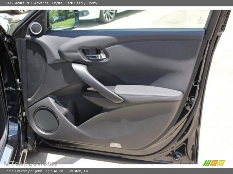 Crystal Black Pearl / Ebony 2017 Acura RDX Advance