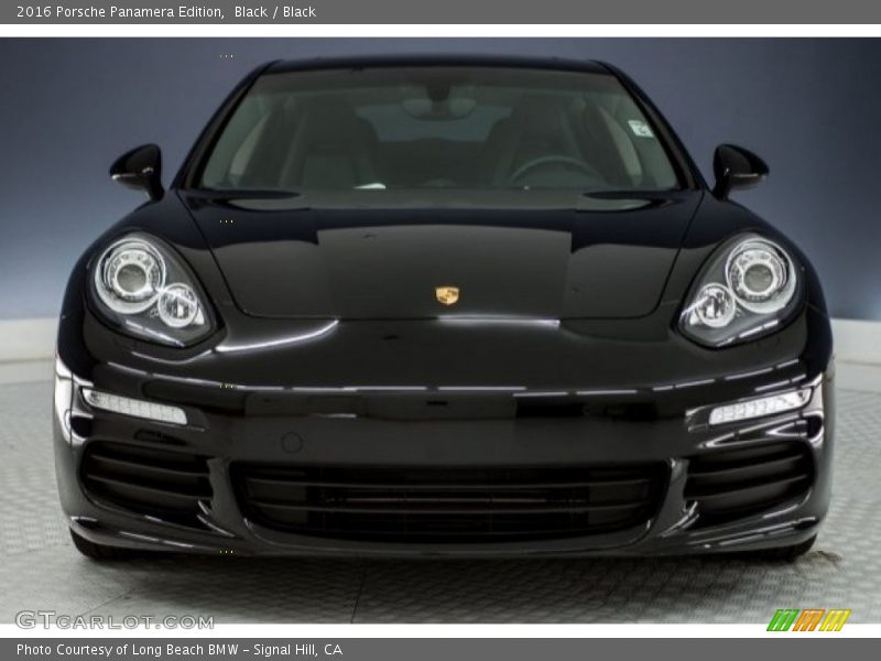 Black / Black 2016 Porsche Panamera Edition