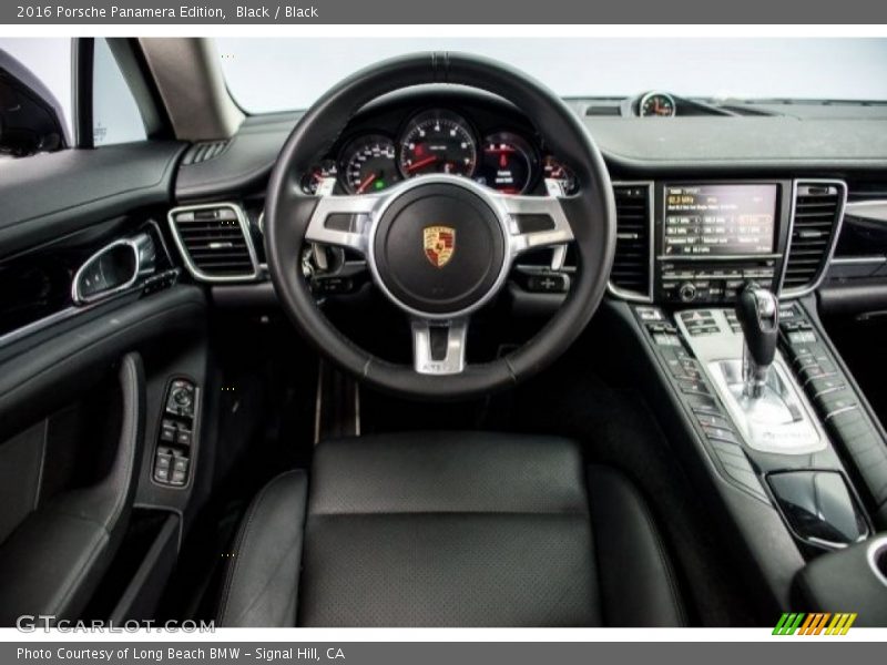 Black / Black 2016 Porsche Panamera Edition