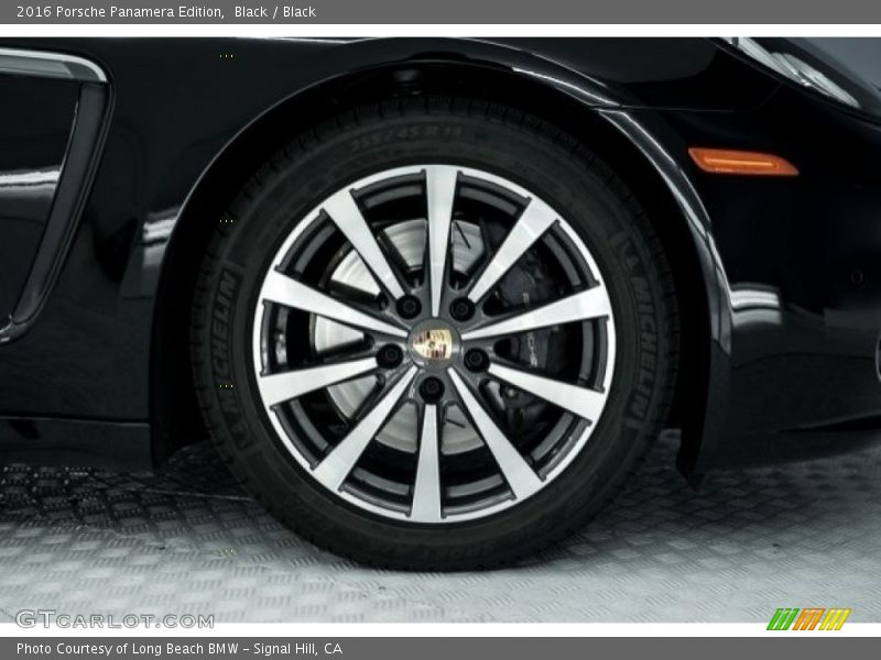 Black / Black 2016 Porsche Panamera Edition