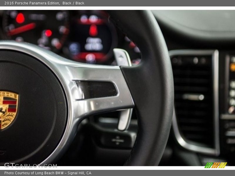 Black / Black 2016 Porsche Panamera Edition