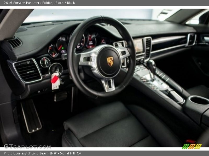 Black / Black 2016 Porsche Panamera Edition