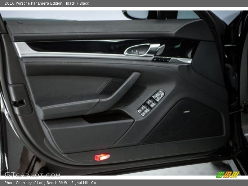 Black / Black 2016 Porsche Panamera Edition