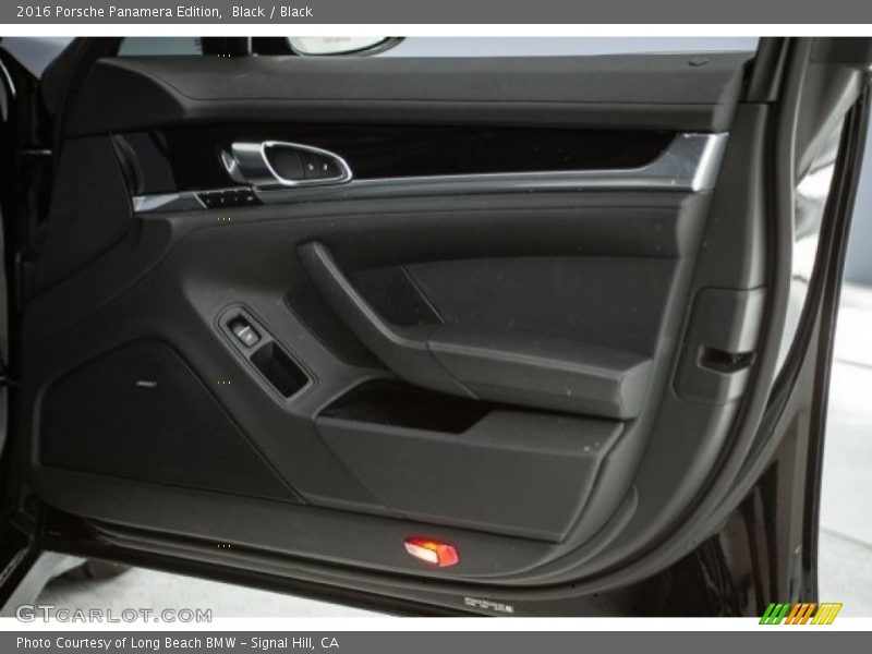 Black / Black 2016 Porsche Panamera Edition