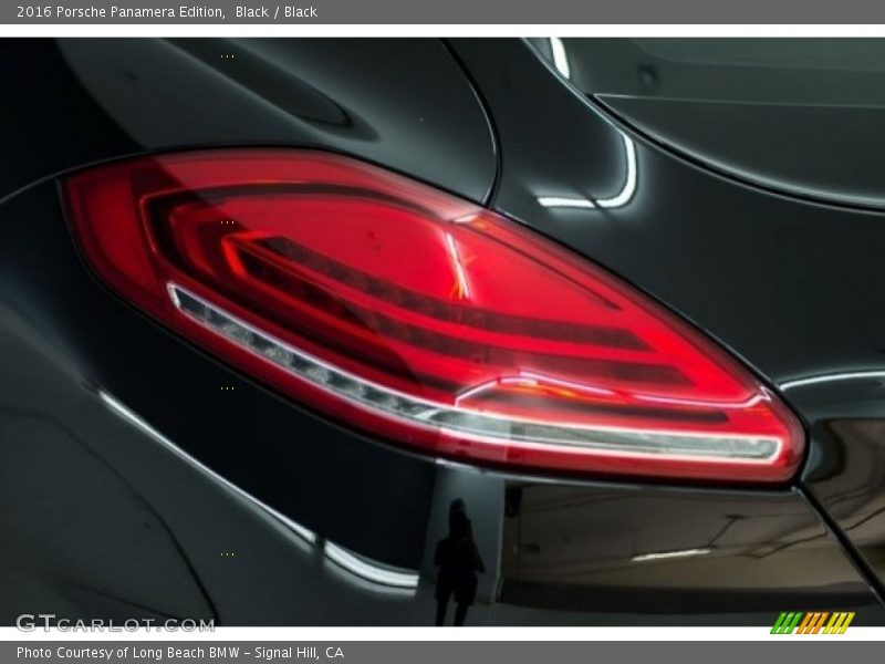 Black / Black 2016 Porsche Panamera Edition