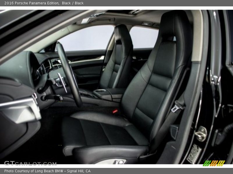Black / Black 2016 Porsche Panamera Edition