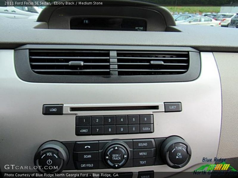 Ebony Black / Medium Stone 2011 Ford Focus SE Sedan