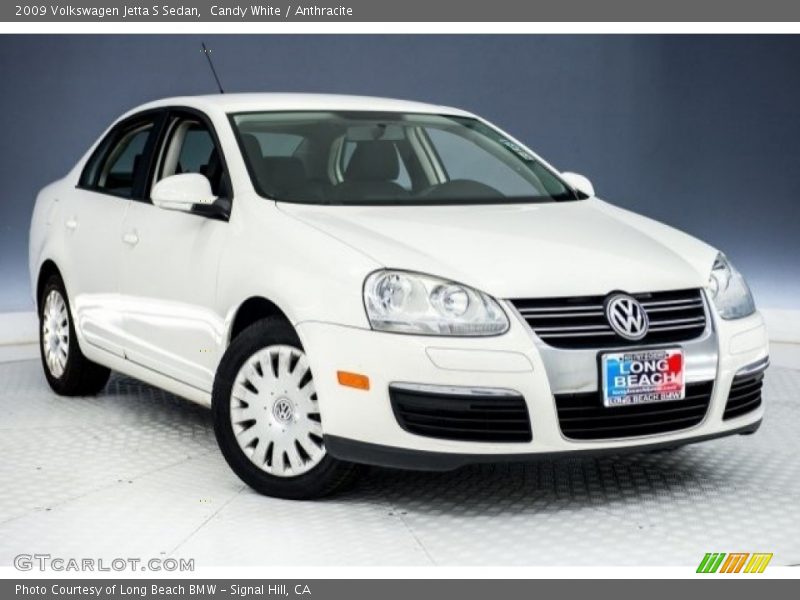 Candy White / Anthracite 2009 Volkswagen Jetta S Sedan