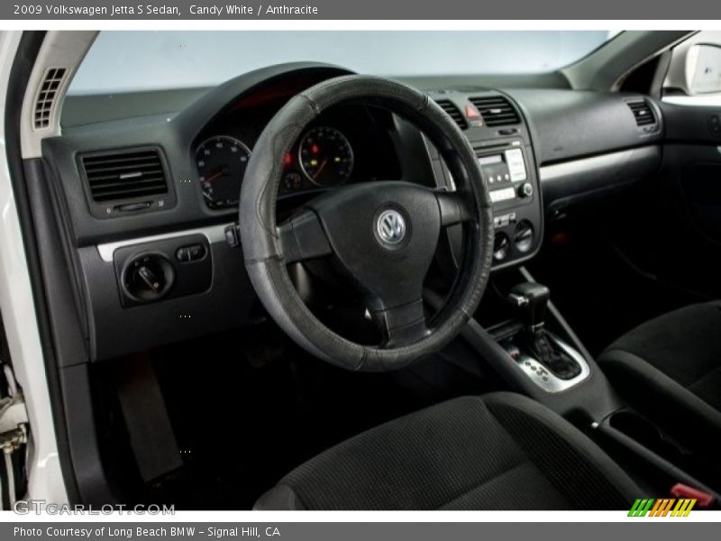Candy White / Anthracite 2009 Volkswagen Jetta S Sedan