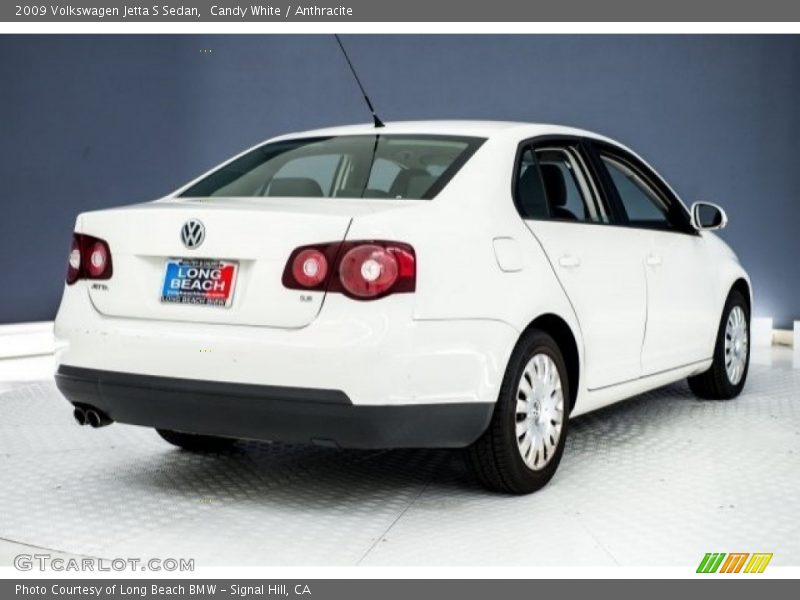 Candy White / Anthracite 2009 Volkswagen Jetta S Sedan
