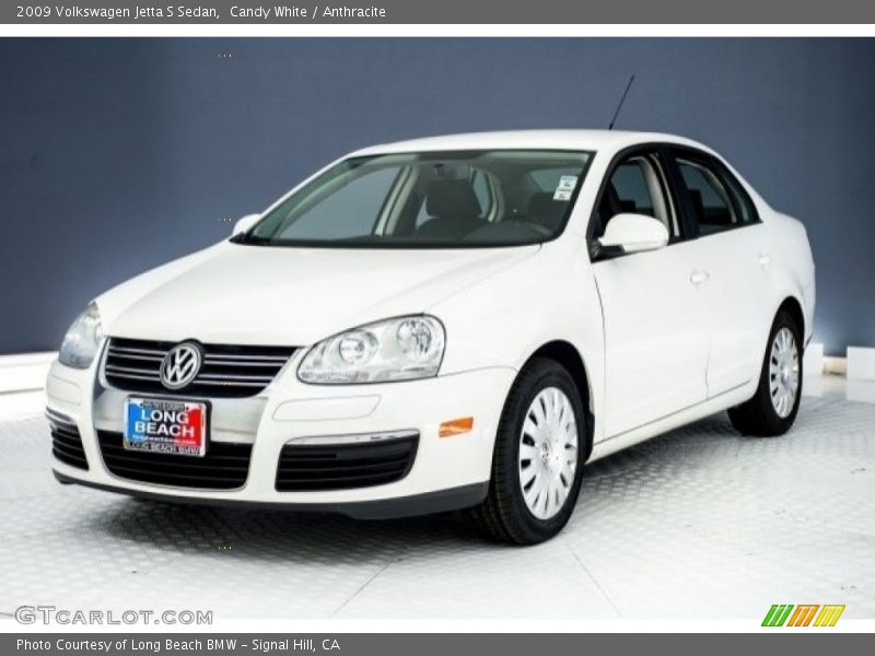 Candy White / Anthracite 2009 Volkswagen Jetta S Sedan