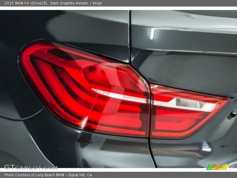 Dark Graphite Metallic / Beige 2015 BMW X4 xDrive28i