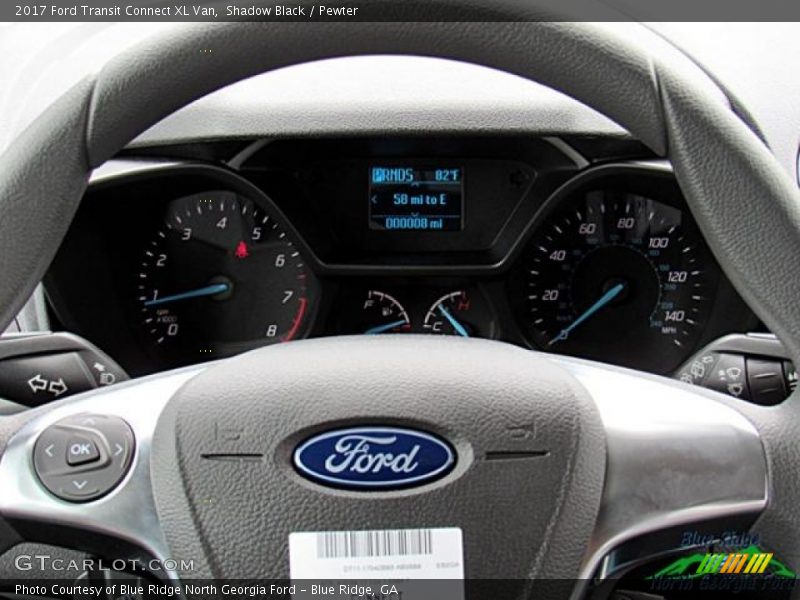 Shadow Black / Pewter 2017 Ford Transit Connect XL Van